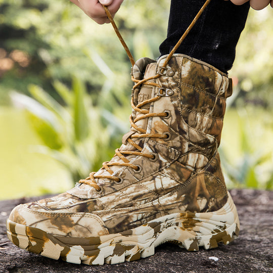 Damen Outdoor-Winterstiefel mit isolierendem Futter und rutschfester Sohle EB