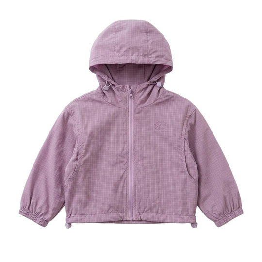 Unisex Nan leichte Ripstop Kapuzenwindjacke für Kinder EB