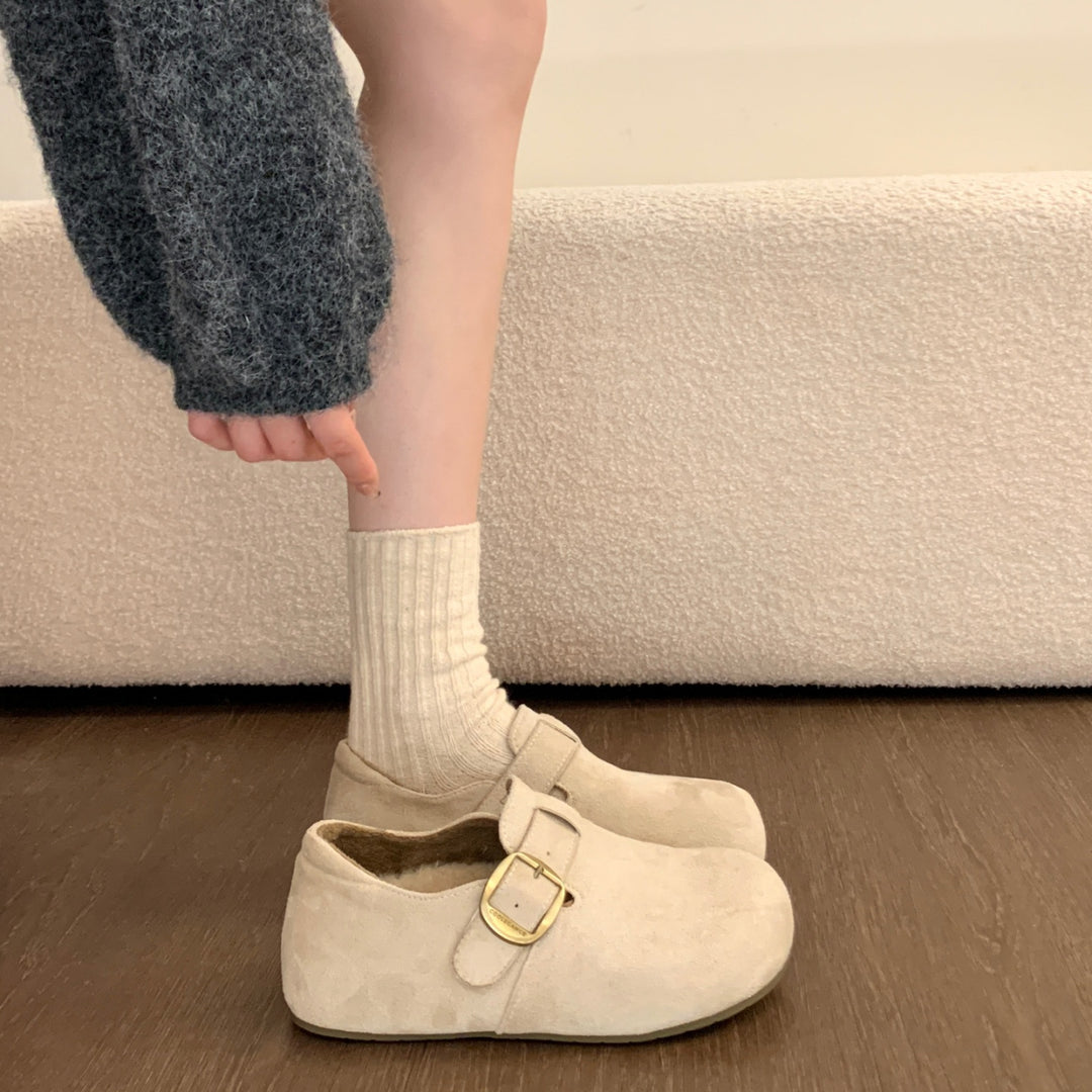 Damen Clogs mit weich gepolstertem Innenfutter und verstellbarem Riemen EB