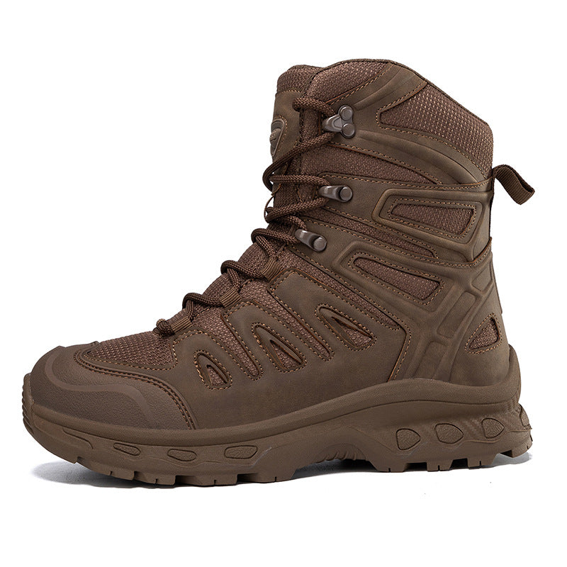 Herren Multifunktionale Tactical Boots mit hohem Knöchelschutz und rutschfester Sohle EB