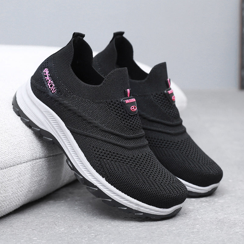 Damen Sportliche Leichtgewicht Sneakers EB