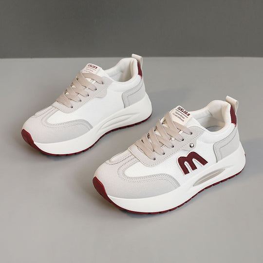 Damen Sportliche Sneakers mit atmungsaktiver Mesh-Oberfläche und dämpfender Sohle EB 1771555830