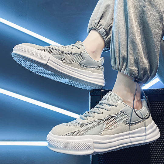 Damen Sportliche Sneakers mit atmungsaktivem Mesh und bequemer Dämpfung EB