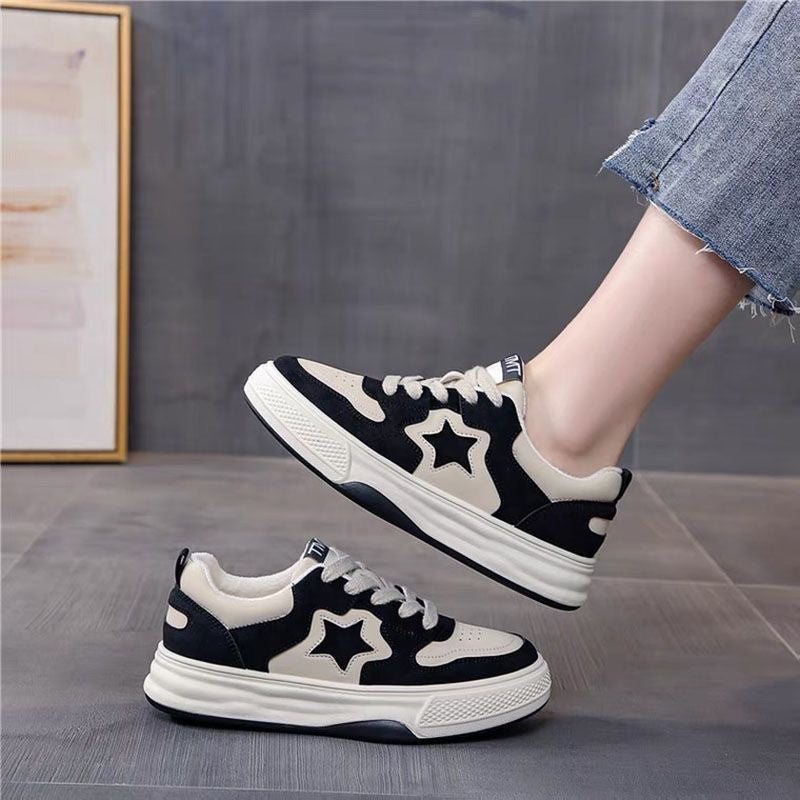Damen Sportliche Sneakers mit modischem Design und atmungsaktivem Obermaterial EB