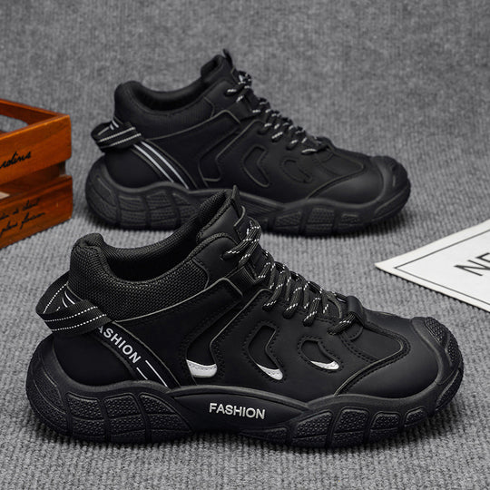 Damen Sportliche High-Top Sneakers mit atmungsaktiven Mesh-Einsätzen und rutschfester Sohle EB