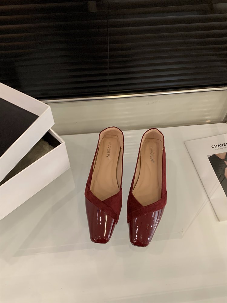 Damen elegante Slingback-Pumps mit modischem Glanz und komfortablem Fußbett EB