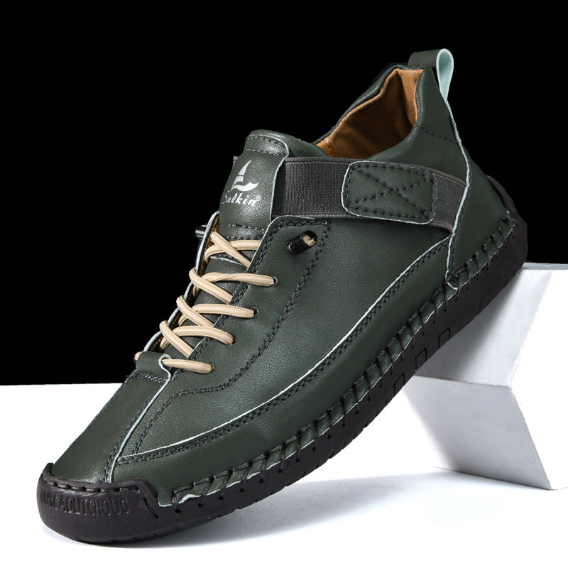 Herren Komfortable und stylische Freizeitschuhe mit verstellbarem Klettverschluss EB