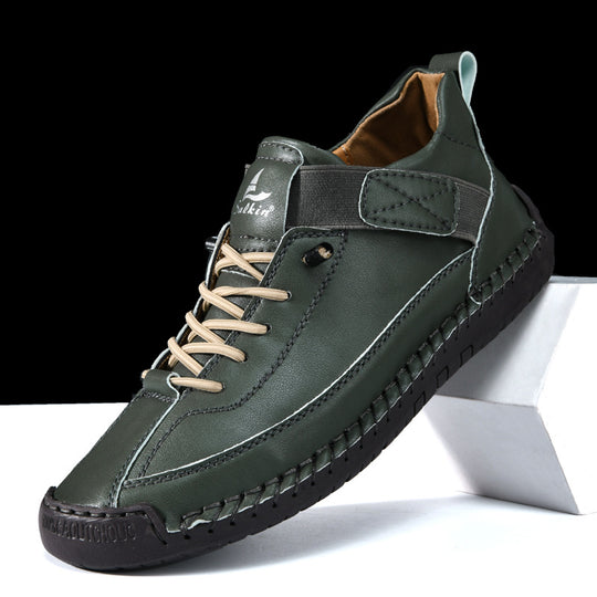 Herren Komfortable und stylische Freizeitschuhe mit verstellbarem Klettverschluss EB