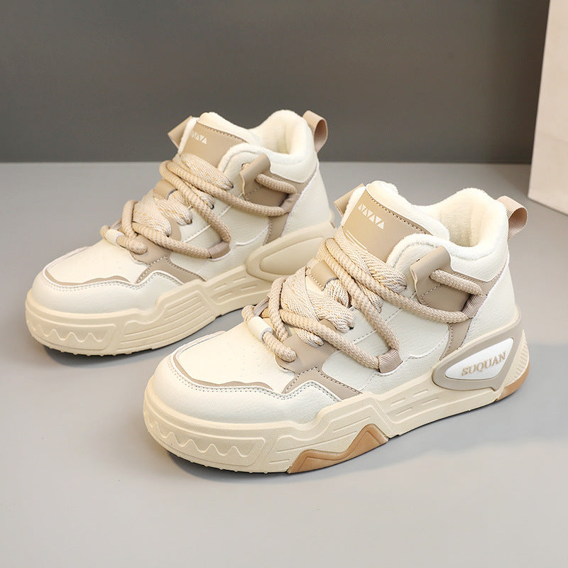 Damen High-Top Sneakers mit ergonomischem Dämpfungssystem und modischem Design EB