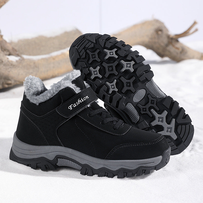 Damen Winterstiefel mit rutschfester Sohle und wärmendem Futter EB