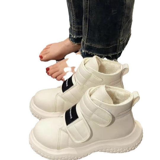 Damen Warme Winterstiefel mit weichem Futter und rutschfester Sohle EB