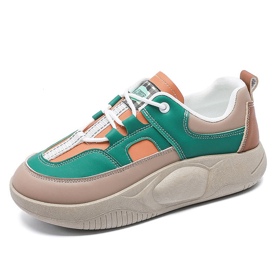 Damen Sneakers im urbanen Retro-Stil mit atmungsaktiver Konstruktion und dämpfender Sohle EB