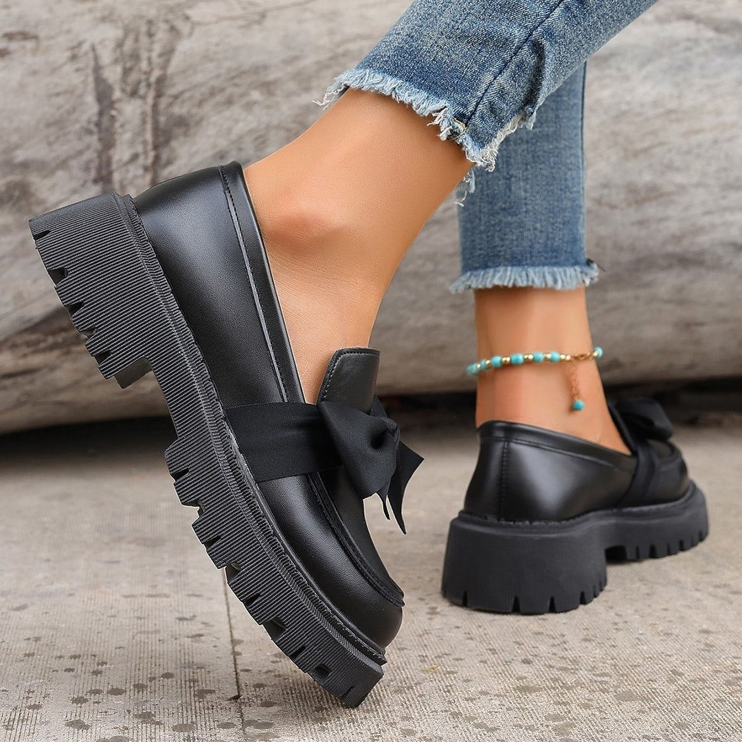 Damen Modische Slipper mit dekorativem Schleifen-Detail EB