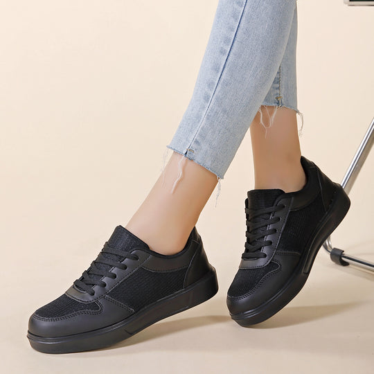 Damen Sportliche Sneakers aus atmungsaktivem Material mit rutschfester Sohle EB