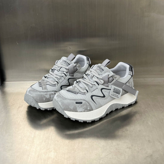 Damen Sportliche Sneakers mit ergonomischer Dämpfungstechnologie und rutschfester Sohle EB