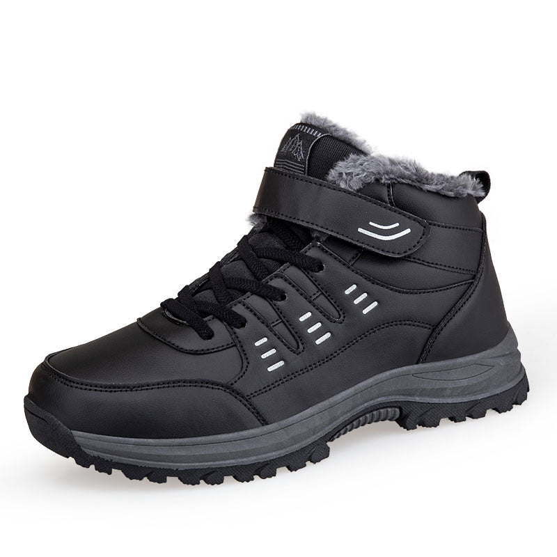 Damen Winterfest und isolierte Wanderboots mit Klettverschluss EB