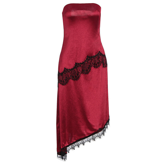 Damen Abendkleid mit Spitzenakzenten EB