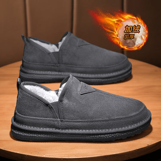 Damen Bequeme Hausschuhe mit Warmfutter EB