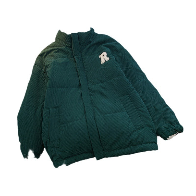 Damen Wattierte Freizeitjacke mit luxuriösem Stehkragen und praktischen Taschen EB