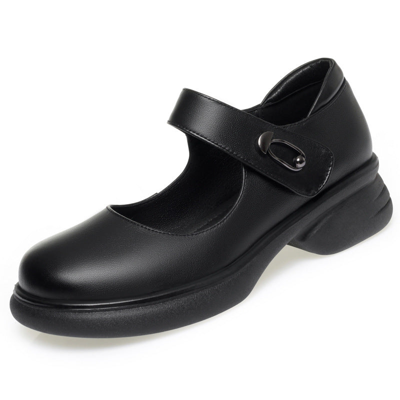 Damen Mary Jane Schuhe mit anatomischer Sohle und elegantem Riemen EB