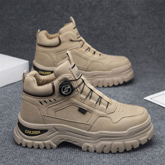 Damen Sportliche High-Top Sneakers mit innovativem Verschlusssystem und rutschfester Sohle EB