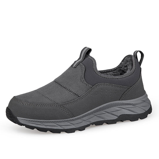 Damen Komfortable Winter Sneakers mit elastischem Klettverschluss EB