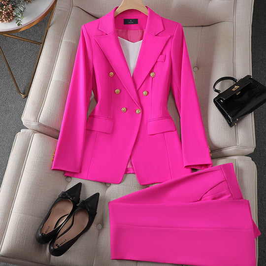 EB | Overall Maßgeschneiderter Schnitt Zweireiher Blazer Individuelle Passform
