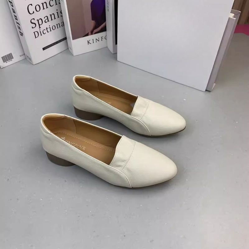 Damen elegante Slipper mit mittelhohem Absatz EB