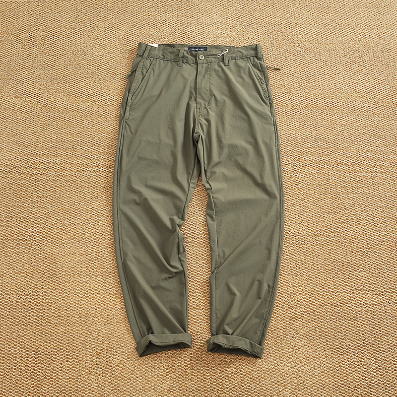 Herren Chino-Hose mit elastischem Bund und praktischen Eingrifftaschen EB