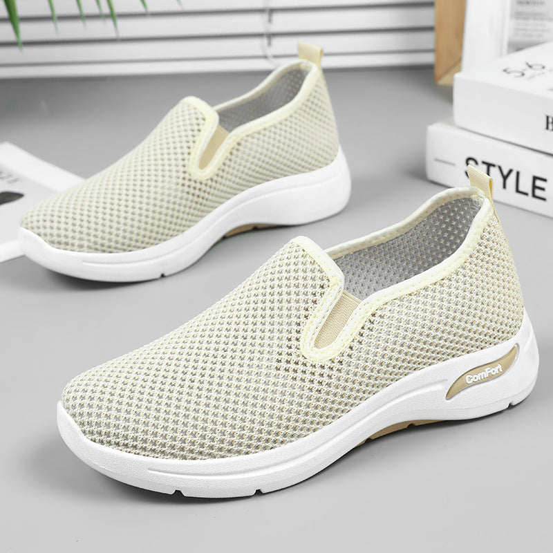 Damen Atmungsaktive Slip-On Sneakers mit ergonomischem Komfort EB