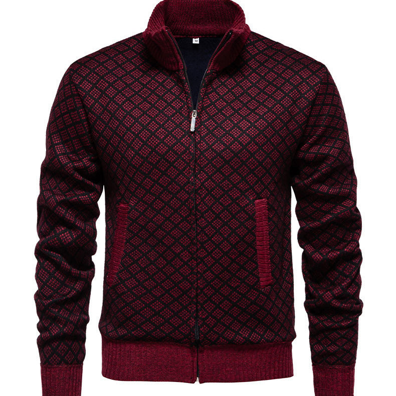 Herren gesteppte Sweatjacke EB