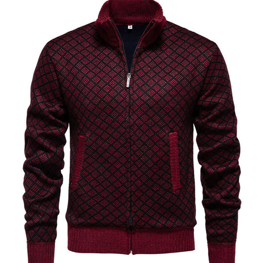 Herren gesteppte Sweatjacke EB