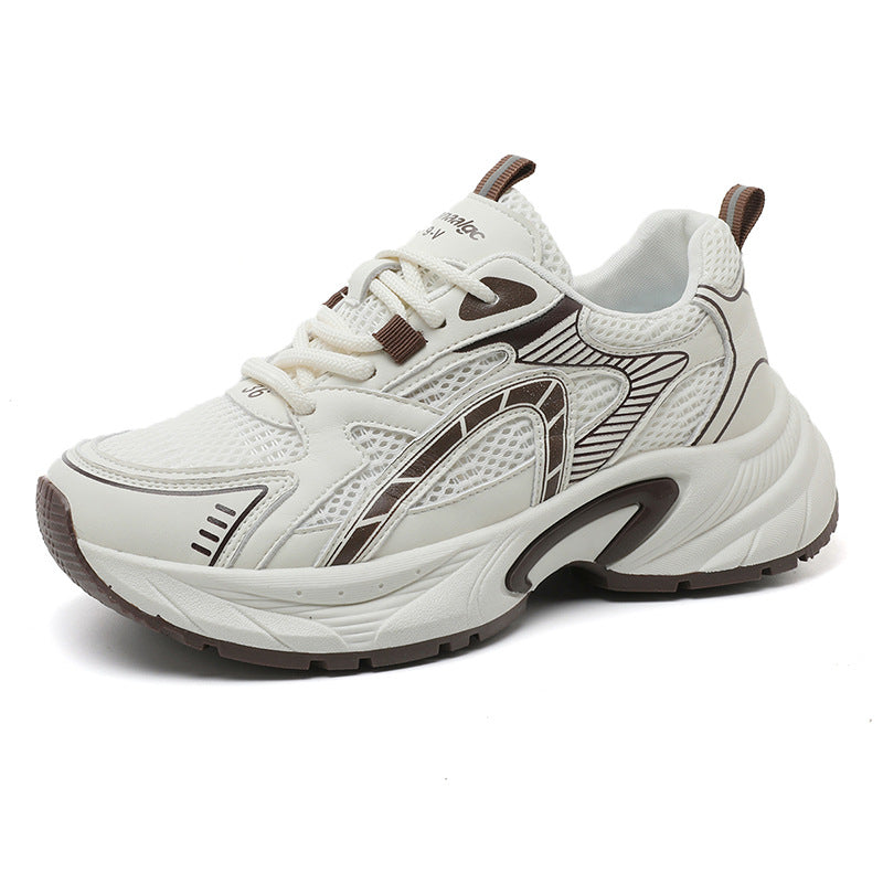 Damen Sportliche Lauf Sneakers mit atmungsaktiver Netzstruktur und innovativer Dämpfung EB