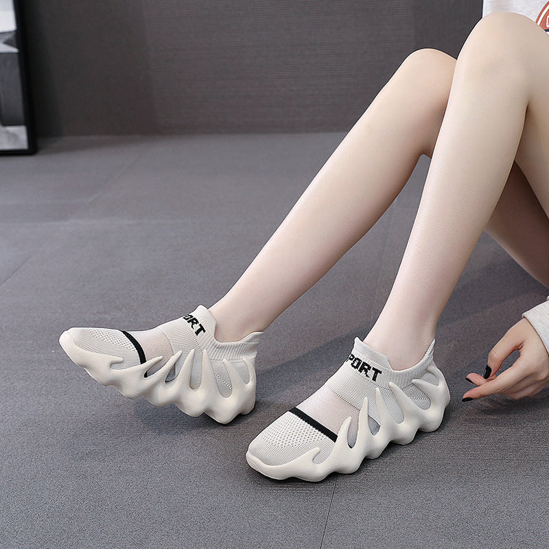 Damen Sportliche Sneakers mit innovativem Sohlendesign EB