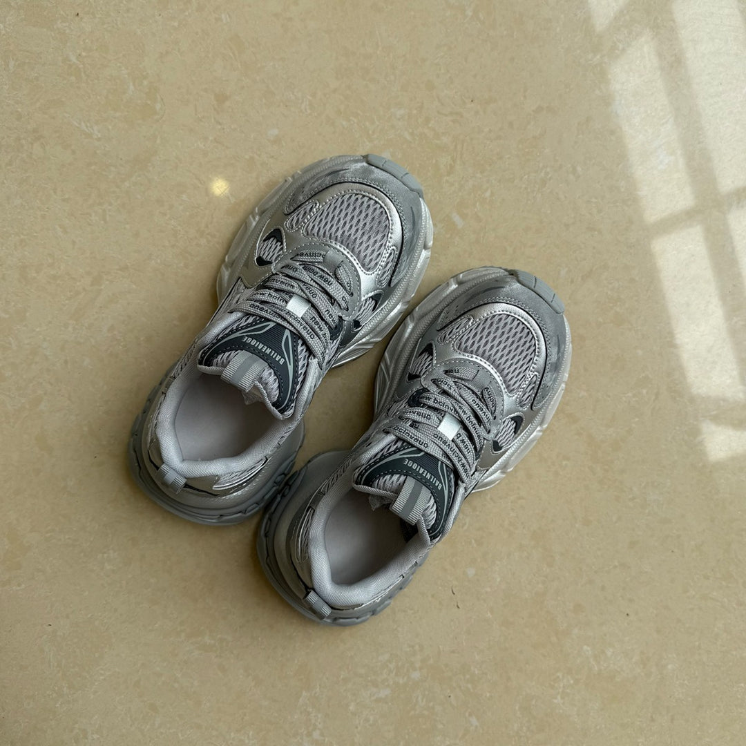 Damen Sportliche Sneakers mit atmungsaktiver Mesh-Oberfläche und komfortablem Dämpfungssystem EB