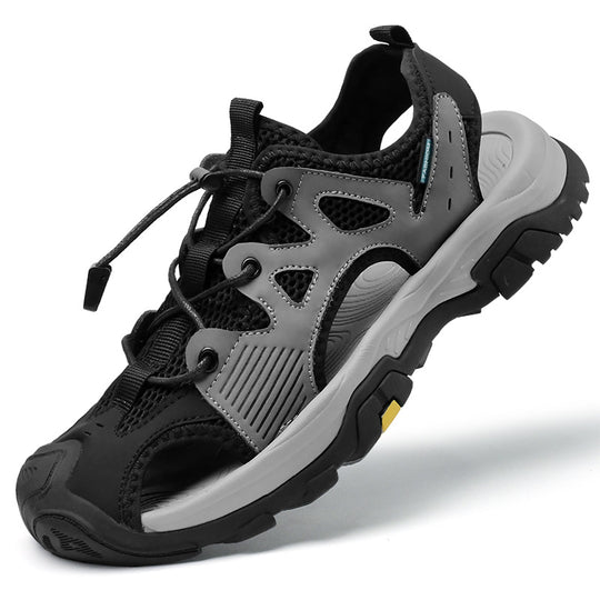 Damen Atmungsaktive Trekking Sandalen mit rutschfester Sohle EB