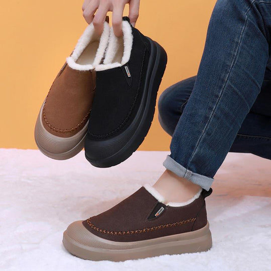 Damen Fleecegefütterte Freizeitschuhe mit rutschfester Sohle EB