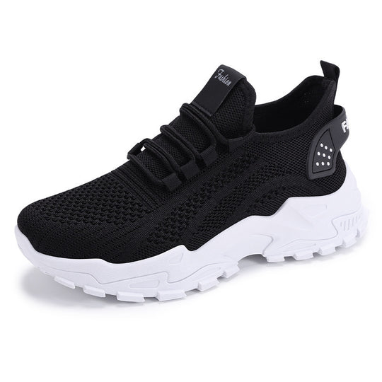 Damen Athletische Sneakers mit atmungsaktivem Obermaterial und rutschfester Sohle EB