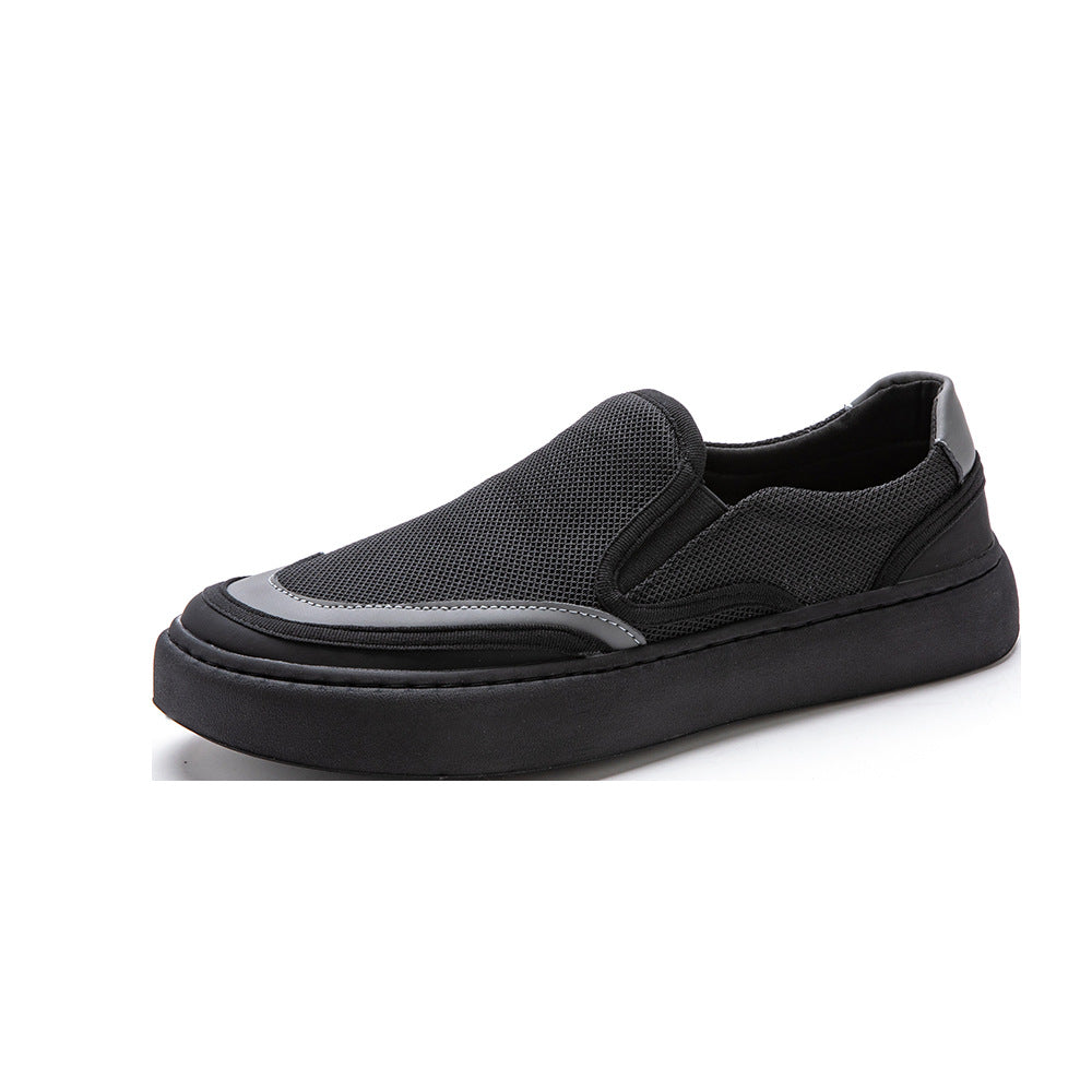 Damen Bequeme Slip-On Sneaker mit atmungsaktivem Obermaterial EB