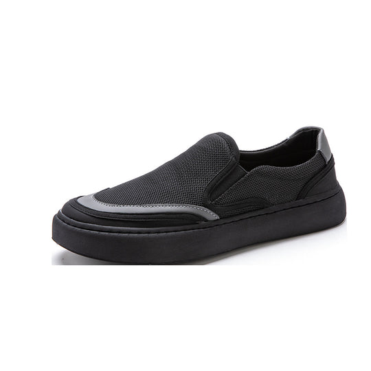 Damen Bequeme Slip-On Sneaker mit atmungsaktivem Obermaterial EB