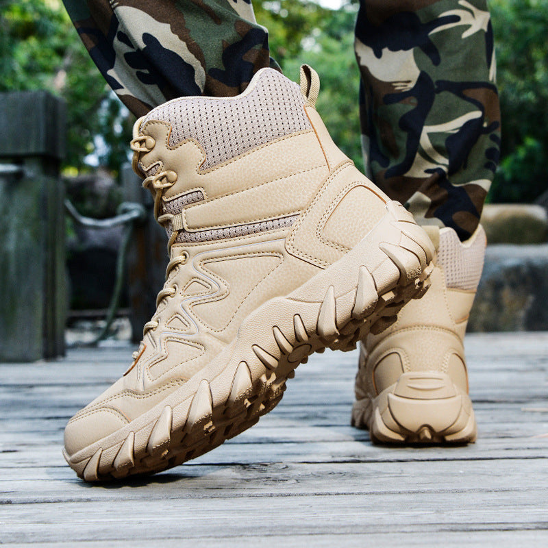 Herren Multifunktionale Tactical Boots mit rutschfester Sohle und atmungsaktivem Obermaterial EB