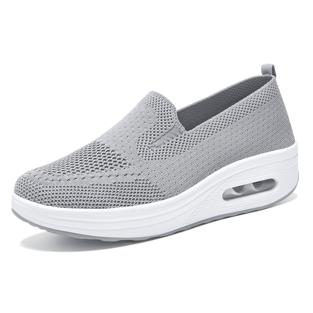 Damen Luftige Slip-On Sneakers mit innovativer Dämpfungstechnologie EB