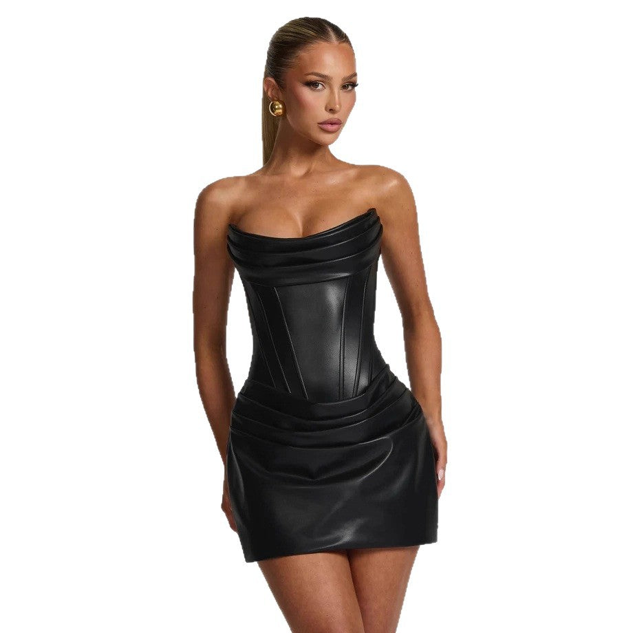 Damen Körperbetontes Minikleid EB