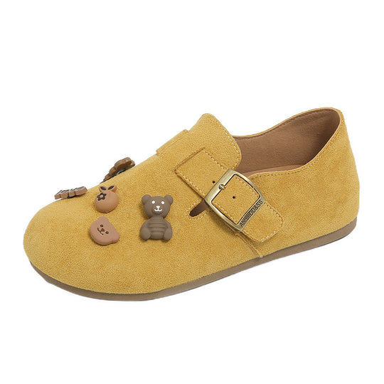 Damen Clogs mit süßem Tiermuster und modischem Verstellriemen EB