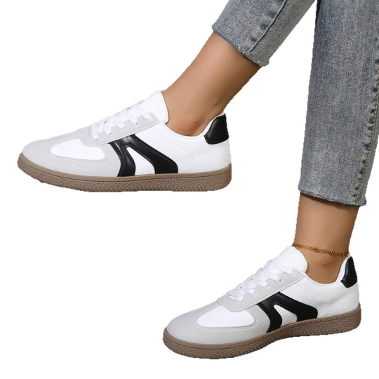 Damen Moderne Freizeitsneaker mit stylischen Details EB