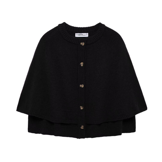Damen Strick Poncho EB