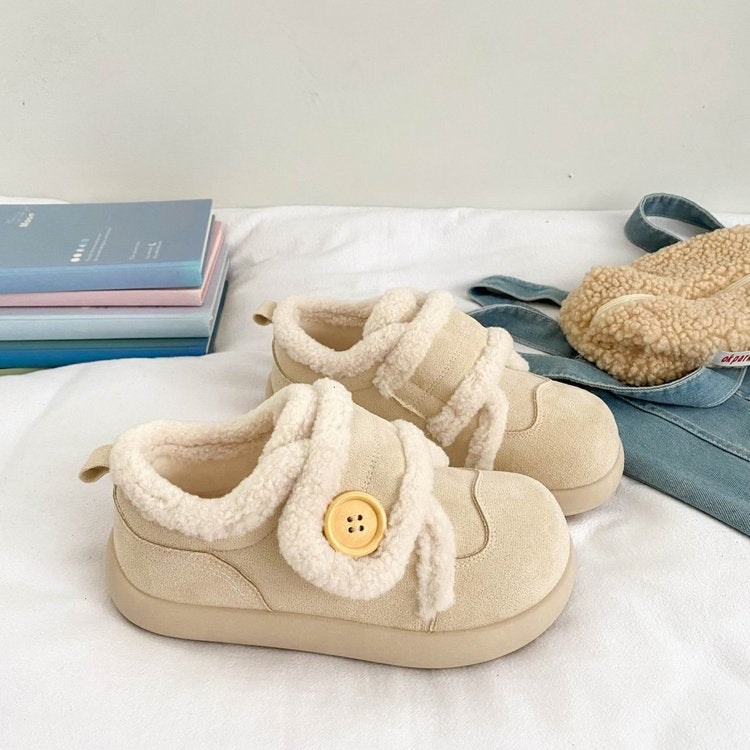 Damen Kuschelige Sneaker mit komfortablem Fleece-Futter EB