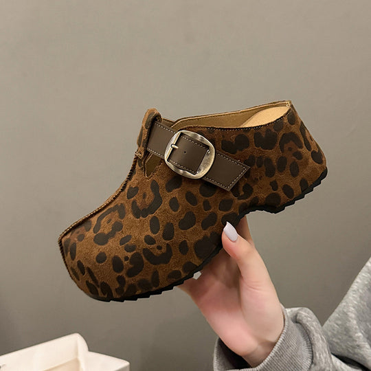 Damen Komfort Clogs mit modischem Riemen und ergonomischem Fußbett EB
