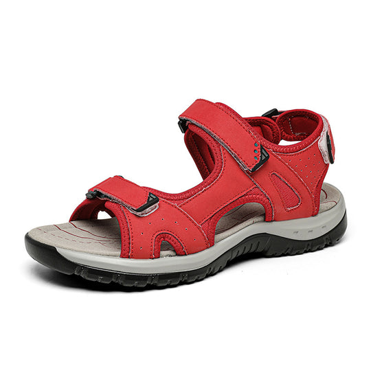 Damen Sportliche Freizeitsandalen mit verstellbaren Riemen und rutschfester Sohle EB