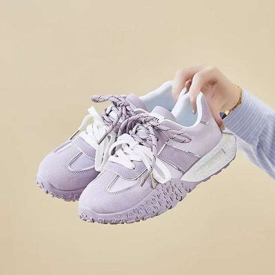 Damen Fashion Sneakers mit atmungsaktivem Obermaterial und komfortabler Dämpfung EB